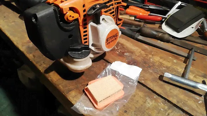 How To Replace STIHL Air Filter - STIHL KM 94