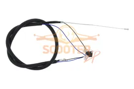 Трос газа в сборе для бензокосы STIHL FS 130, 851-4945